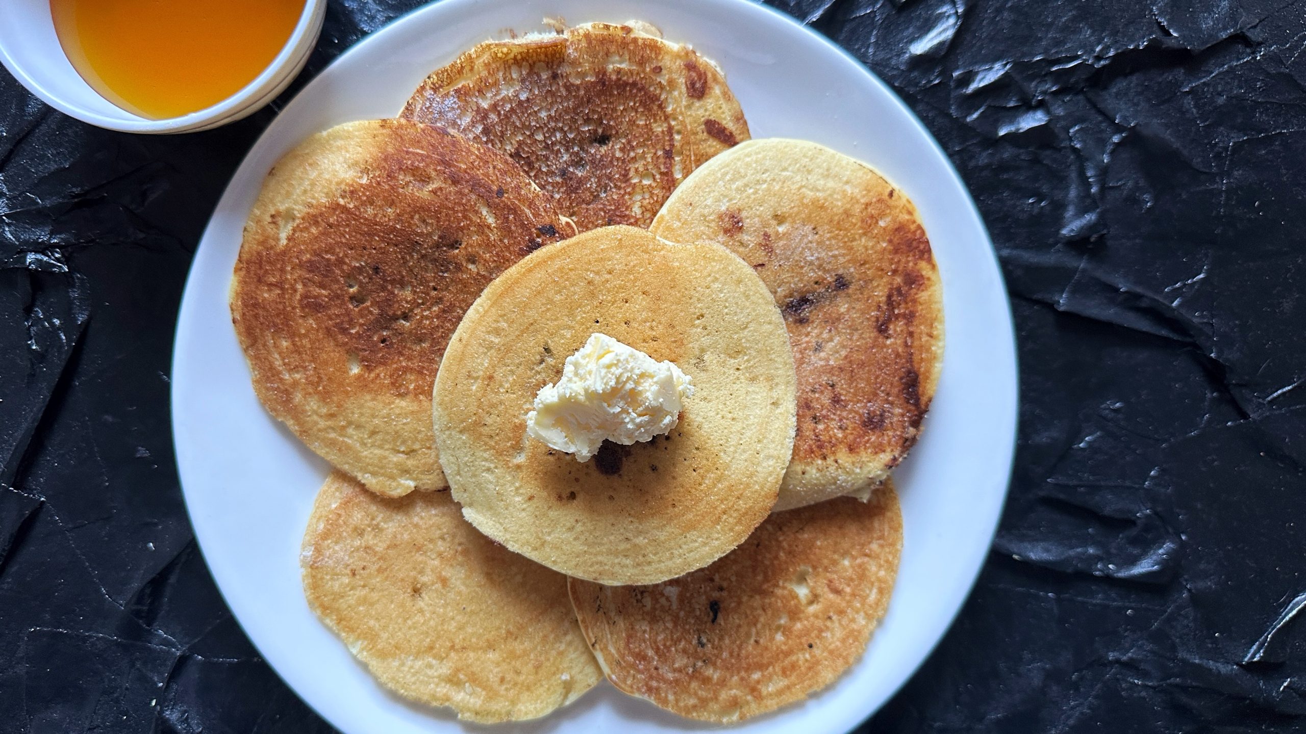 Fluffy and Gooey Nutella Stuffed Pancake