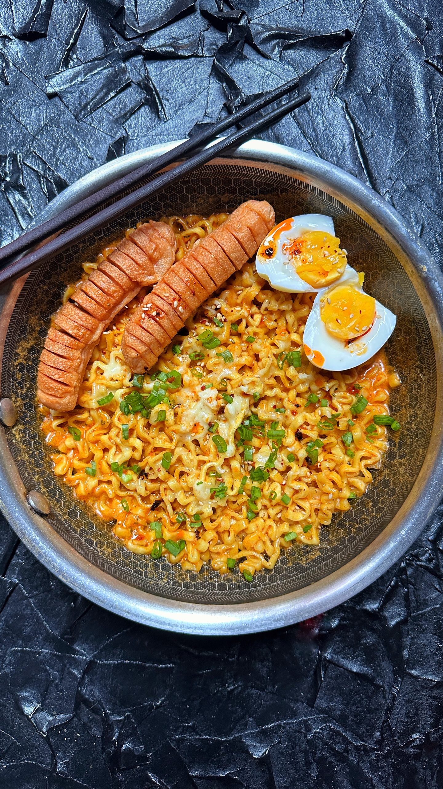 Spicy Buldak Carbonara Recipe for the Ultimate Lazy Girl Dinner Birali's Kitchen - Recipes for Everyday Cooks Spicy Buldak Carbonara Recipe for the Ultimate Lazy Girl Dinner