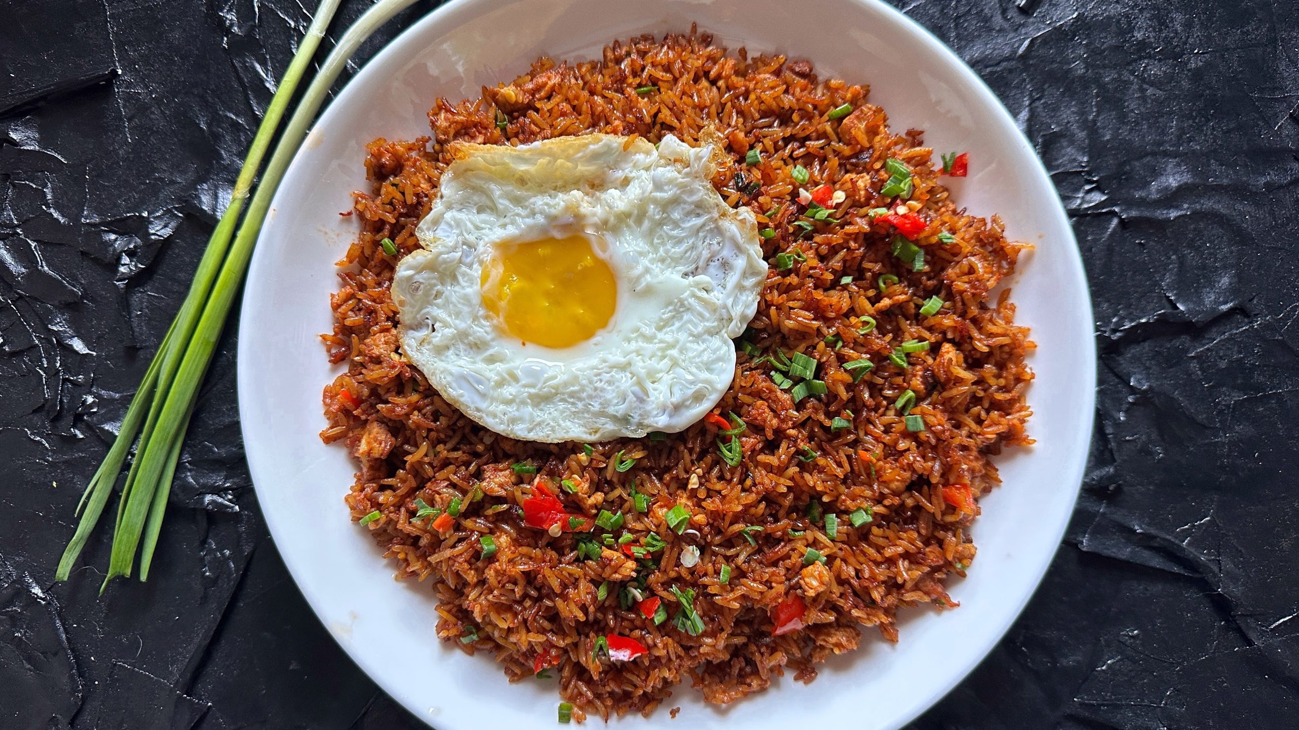 Spicy Gochujang Chicken Fried Rice