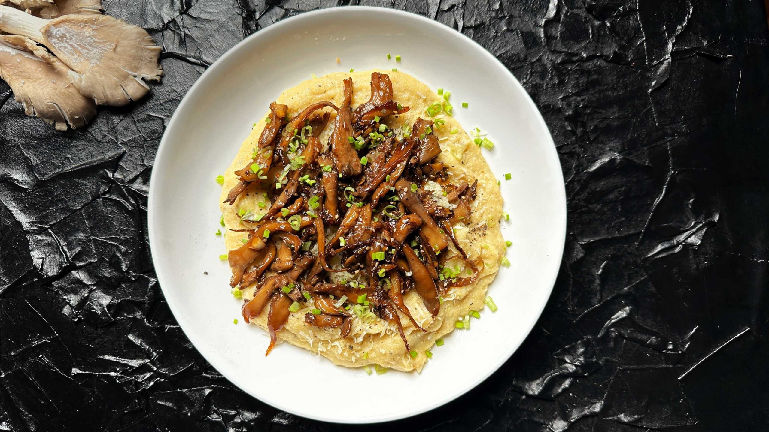 Braised Oyster Mushroom