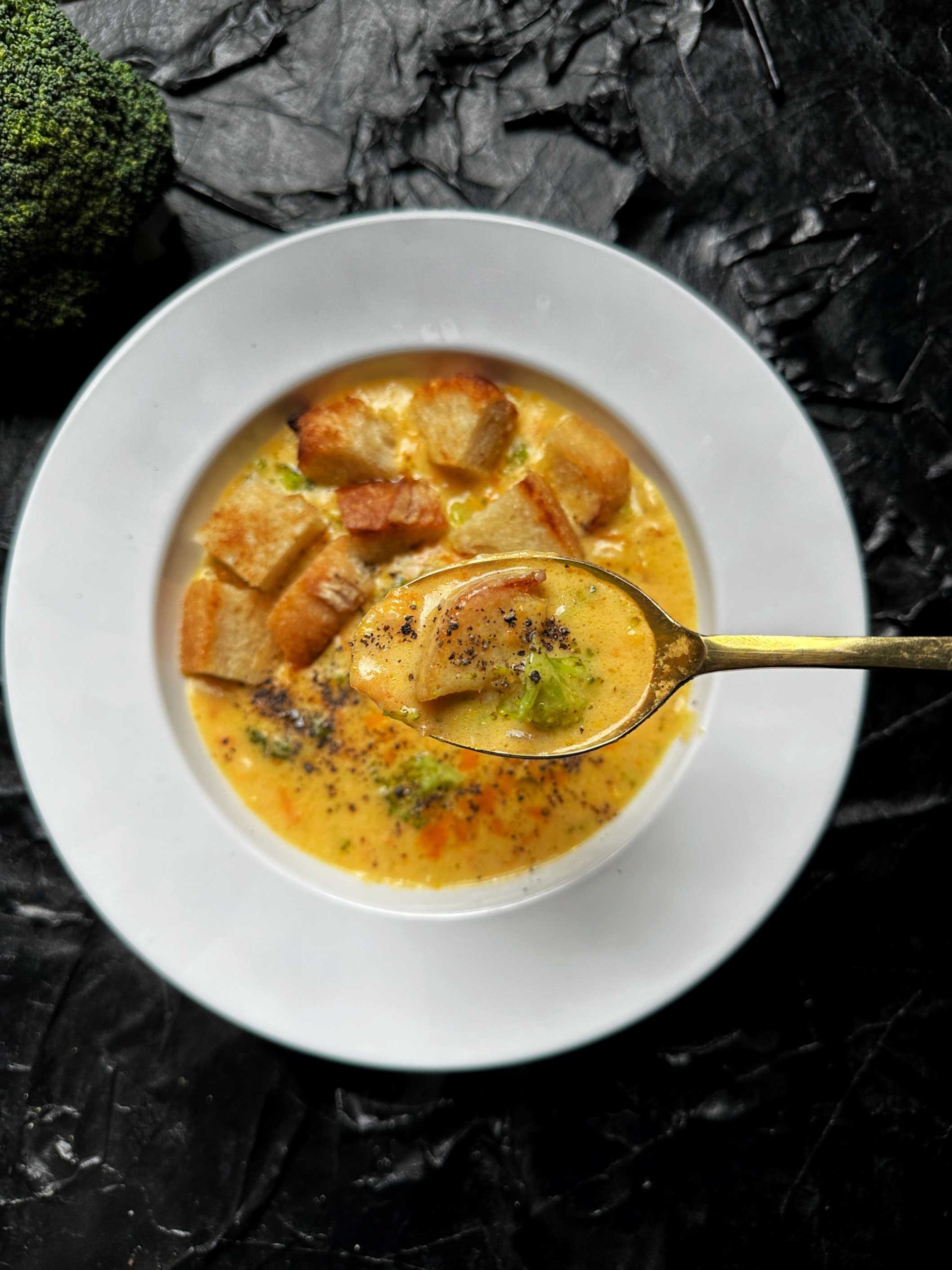 Broccoli Cheddar Soup Recipe That’s Creamy and Comforting Birali's Kitchen - Recipes for Everyday Cooks broccoli cheddar soup