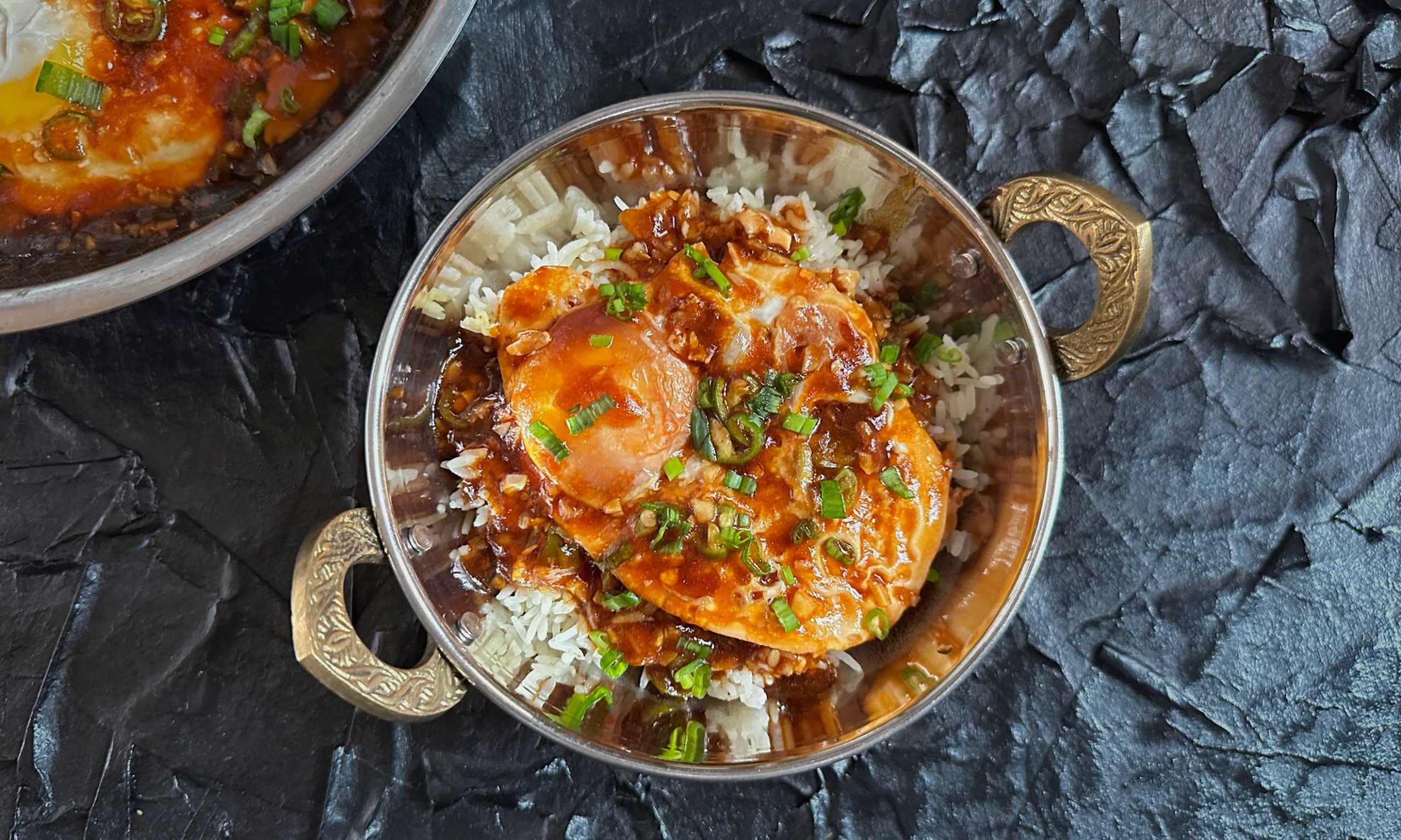 Sweet and Sour Fried Eggs